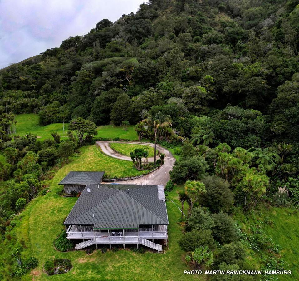 Waiotemarama Falls Lodge Opononi Exteriör bild